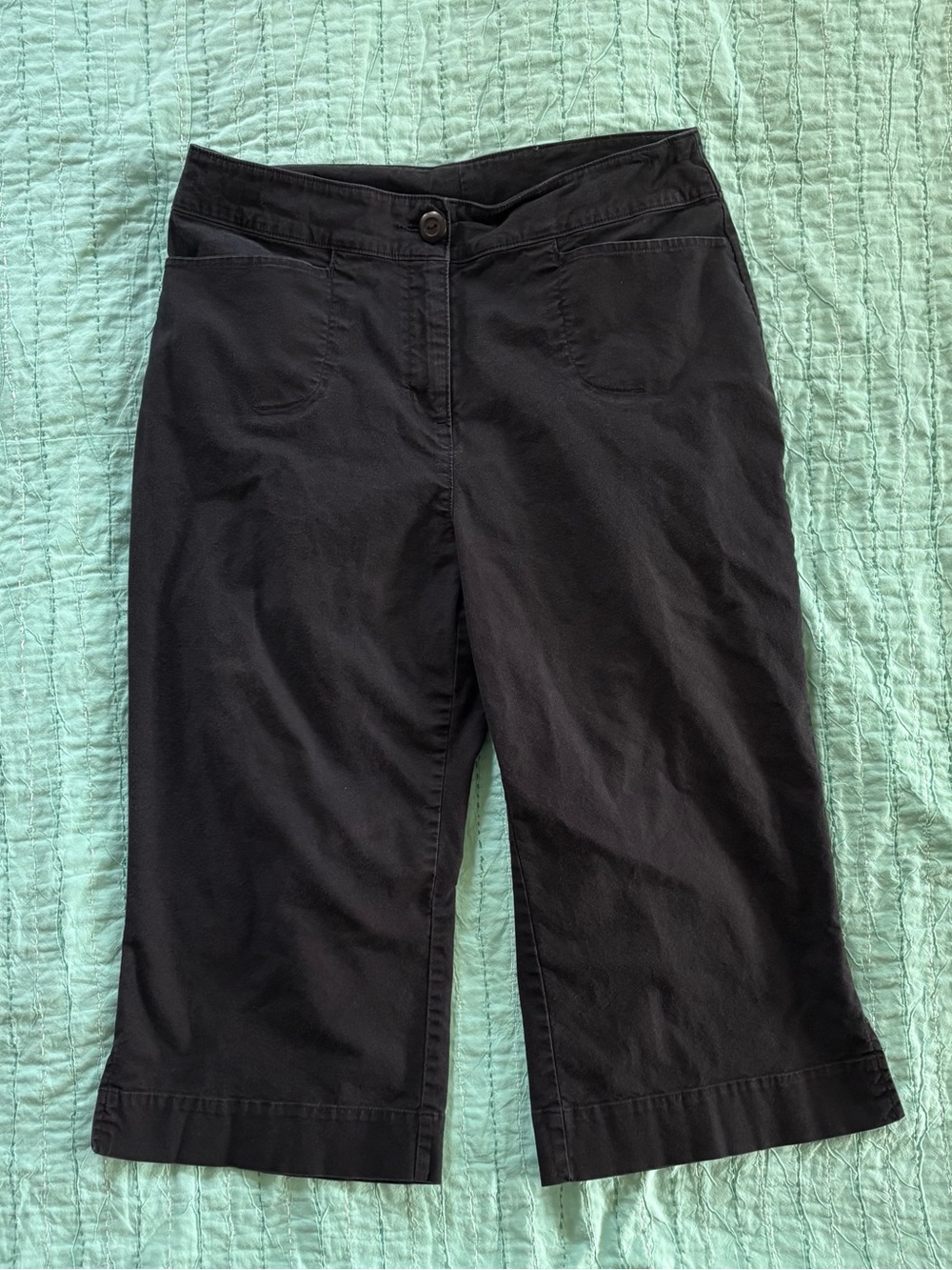 Y2K Woolrich Wide Leg Capri Gaucho Pants.